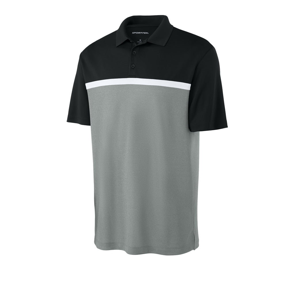Daze of Blunder Polo — Men's Lightweight Black/Grey Performance Polo